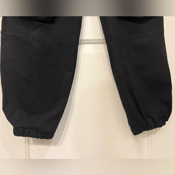 POSTER GIRL -Women's Rave Wear- Midnight Black Cargo Pants - Picture 6 of 7